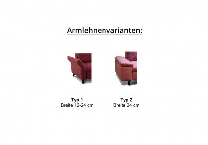 Night & Day von Poco - Schlafsofa chianti