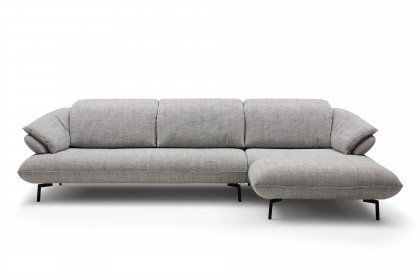 Bluebell von Easy Sofa - Ecksofa Ausführung rechts kiesel