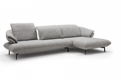 Bluebell von Easy Sofa - Ecksofa Ausführung rechts kiesel