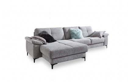 1096 von Carina - Eckcouch Variante links frost-grey