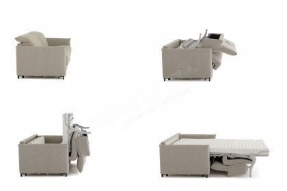 Florenz von Bali - Schlafsofa 140 beige
