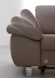 Time-LE15 von Dietsch - Ecksofa schoko