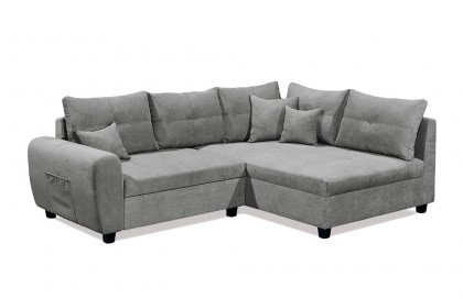 Libeo aus der Kollektion Letz - Polsterecke rechts dark grey