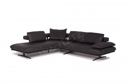 Marella von Easy Sofa - Ledersofa Ausführung links schiefer