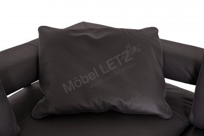 Marella von Easy Sofa - Ledersofa Ausführung links schiefer