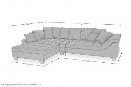 Bologna von Nova Via - Polsterecke links natur
