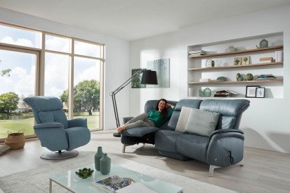 4708 von Himolla - Trapezsofa azuro