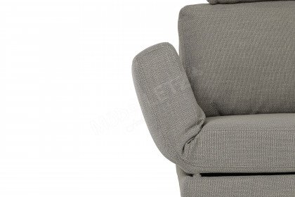 Twister-LE19 von Candy - Ecksofa Ausführung rechts anthrazit