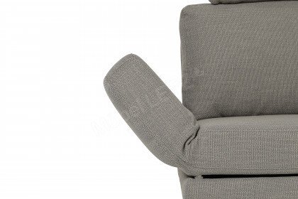 Twister-LE19 von Candy - Ecksofa Ausführung rechts anthrazit