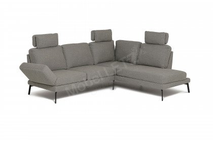 Twister-LE19 von Candy - Ecksofa Ausführung rechts anthrazit