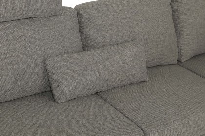 Twister-LE19 von Candy - Ecksofa Ausführung rechts anthrazit