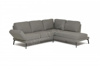 Twister-LE19 von Candy - Ecksofa Ausführung rechts anthrazit