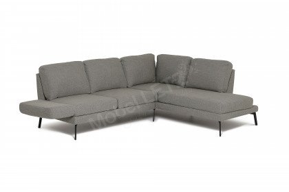 Twister-LE19 von Candy - Ecksofa Ausführung rechts anthrazit