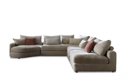 Niella von Easy Sofa - Wohnlandschaft rechts grau
