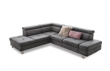Fiji-LE21 von Exxpo - Ecksofa Variante links grey