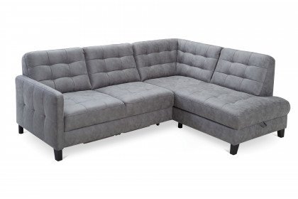 Elio von Exxpo - Eckcouch Ausführung rechts grey
