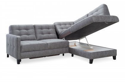 Elio von Exxpo - Eckcouch Ausführung rechts grey