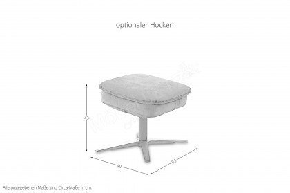 MP-IN20126 von Megapol - Ecksofa Variante links ocean