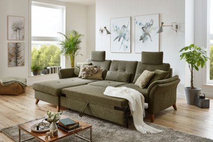 Göteborg von Sit & More - Eckgarnitur Variante links khaki