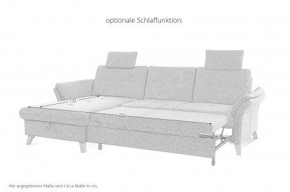 Göteborg von Sit & More - Eckgarnitur Variante links khaki