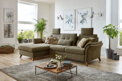 Göteborg von Sit & More - Eckgarnitur Variante links khaki