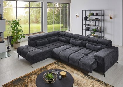 Inside von AZ Iwaniccy - Polstersofa links anthrazit