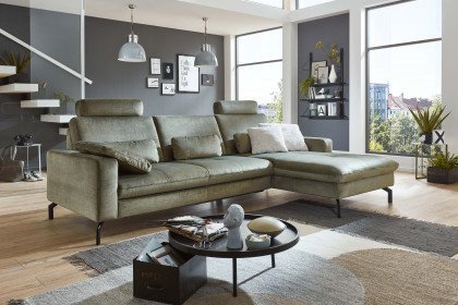 MP-IN20110 von Megapol - Ecksofa Variante rechts olive