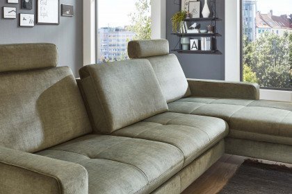 MP-IN20110 von Megapol - Ecksofa Variante rechts olive