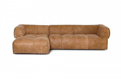 Vivo von Easy Sofa - Ecksofa Ausführung links camel