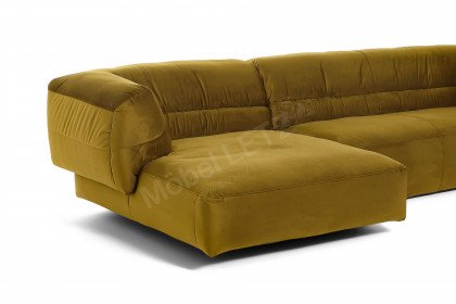 Opal von Easy Sofa - Polstergarnitur Ausführung links olive