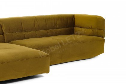 Opal von Easy Sofa - Polstergarnitur Ausführung links olive