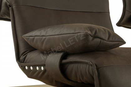 KOINOR Edit 2 - Ledersofa schoko