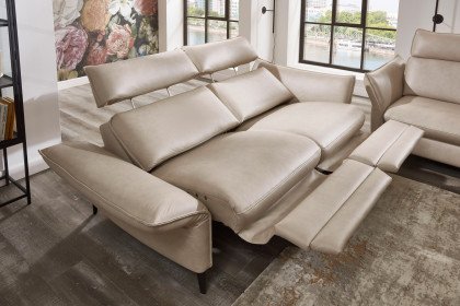 HU-RL21014 von Hukla - Leder-Duo pearl