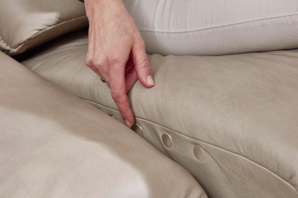 HU-RL21014 von Hukla - Leder-Duo pearl