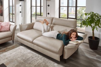 HU-RL21014 von Hukla - Leder-Duo pearl