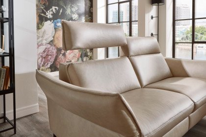 HU-RL21014 von Hukla - Leder-Duo pearl