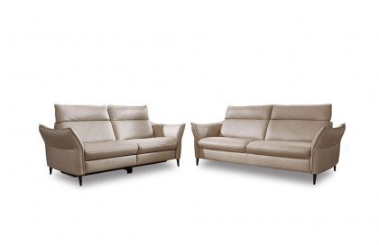 HU-RL21014 von Hukla - Leder-Duo pearl