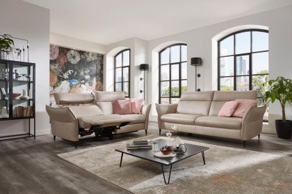 HU-RL21014 von Hukla - Leder-Duo pearl