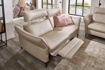 HU-RL21014 von Hukla - Leder-Duo pearl