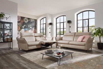 HU-RL21014 von Hukla - Leder-Duo pearl