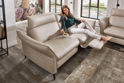 HU-RL21014 von Hukla - Leder-Duo pearl