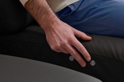 HU-SF15058 von Hukla - Ledergarnitur anthrazit