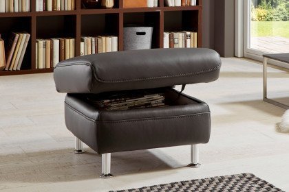 HU-SF15058 von Hukla - Ledergarnitur anthrazit