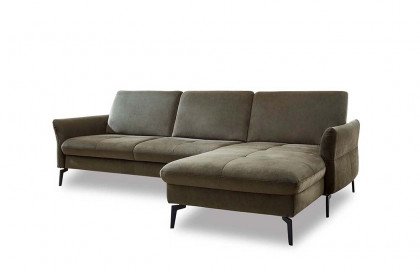ZE-EM20156 von Zehdenick - Ecksofa Ausführung rechts olive