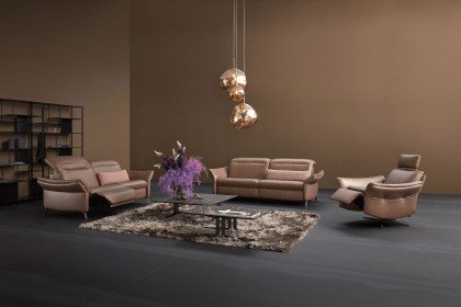 1065 von Himolla - Ledergarnitur zigarre