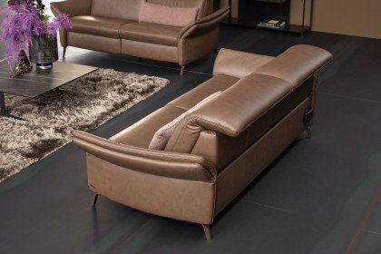 1065 von Himolla - Ledergarnitur zigarre