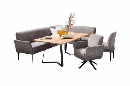 S904-Bellini von Ponsel - Esszimmergruppe mit einer Eckbank