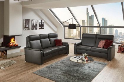 PN-PF20072 von Polinova - Ledergarnitur anthrazit