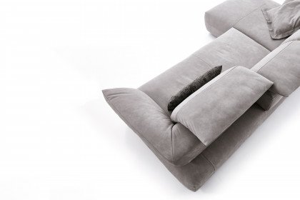 KOINOR Avivo - Ledergarnitur Variante links asphalt