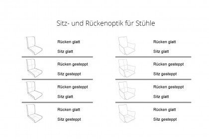 Step Two von K+W Polstermöbel - Eckbank in der Farbe Cognac